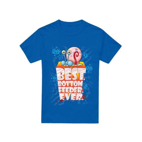 T-shirt Best Bottom Feed Ever - Spongebob Squarepants - Modalova
