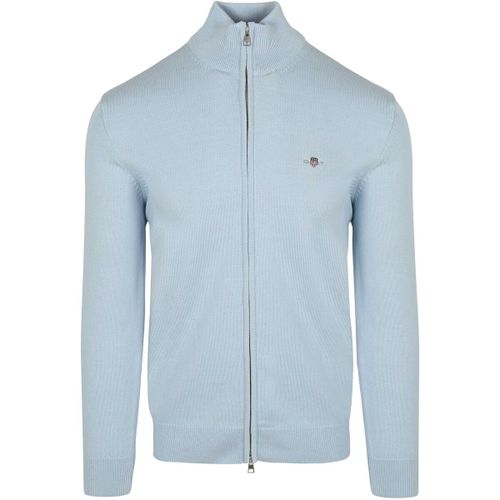 Sweat-shirt Cardigan Bleu Clair - Gant - Modalova