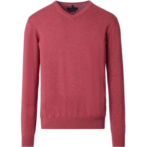 Sweatshirts Pull Col-V Fresh Brick - Casamoda - Modalova