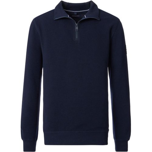 Sweatshirts Pull Demi-Zip Sweat Marine - Casamoda - Modalova