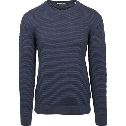 Sweatshirts Knowledge Pullover Bubble Knit Indigo - Knowledge Cotton Apparel - Modalova