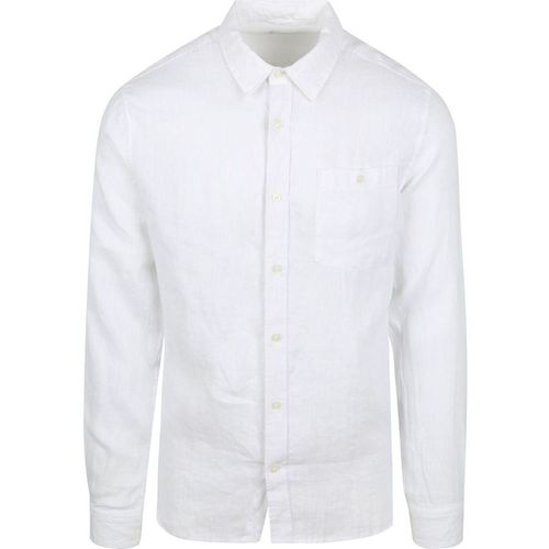 Chemise Chemise Lin Blanche - Knowledge Cotton Apparel - Modalova