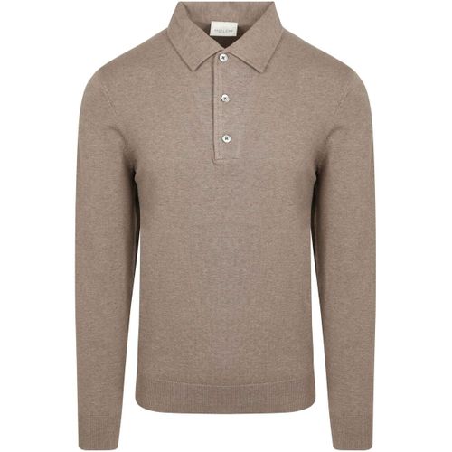 Sweatshirts Longsleeve Polo Luxury Basic Taupe - Profuomo - Modalova