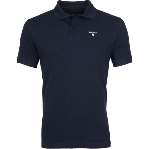 T-shirt Polo Basic Sports Bleu Marine - Barbour - Modalova