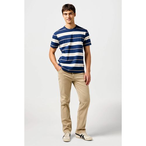 T-shirt Tee Shirt STRIPE TEE Navy - Wrangler - Modalova