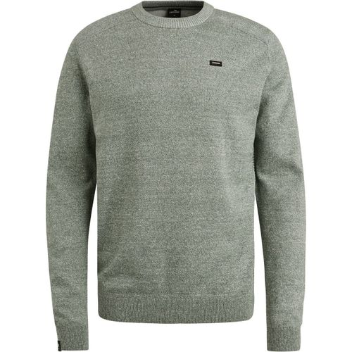 Sweatshirts Pull Maille Lin Mélange Vert - Vanguard - Modalova