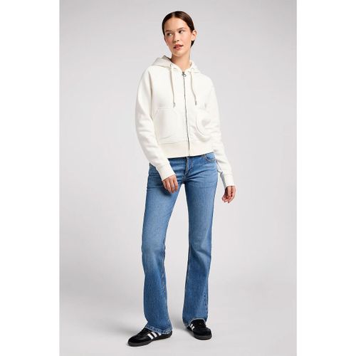 Sweatshirts à capuche Sweat ZIP THROUGH Ecru - Lee - Modalova