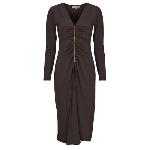 Robe ZIP LS CF RUCH MIDI DRS - MICHAEL Michael Kors - Modalova