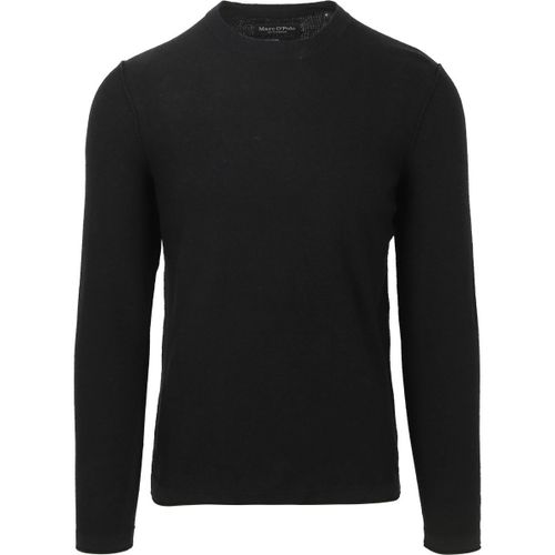 Sweatshirts Pullover Linen Blend Marine - Marc O'Polo - Modalova