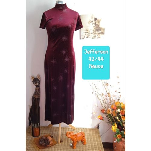 Robe Robe longue velours 42/44 - Jefferson - Modalova