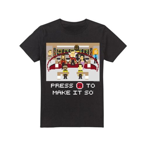 T-shirt Star Trek Make It So - Star Trek - Modalova