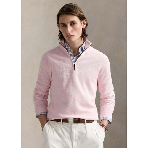 Sweatshirts Pull camionneur rose en coton - Ralph Lauren - Modalova