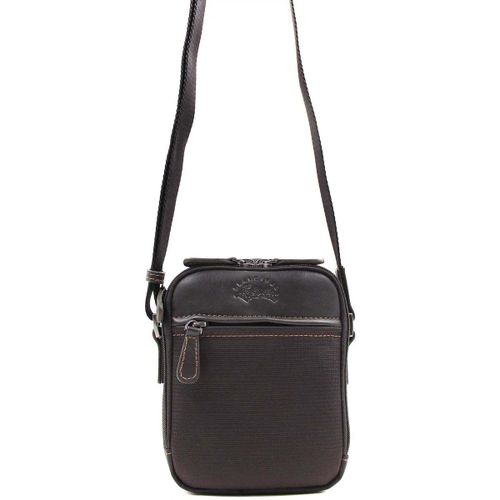 Sac Sacoche zippée Porto Marron - Francinel - Modalova