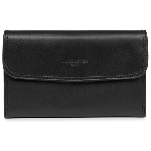 Portefeuille Compagnon porte chéquier Soft Vintage Noir - LANCASTER - Modalova