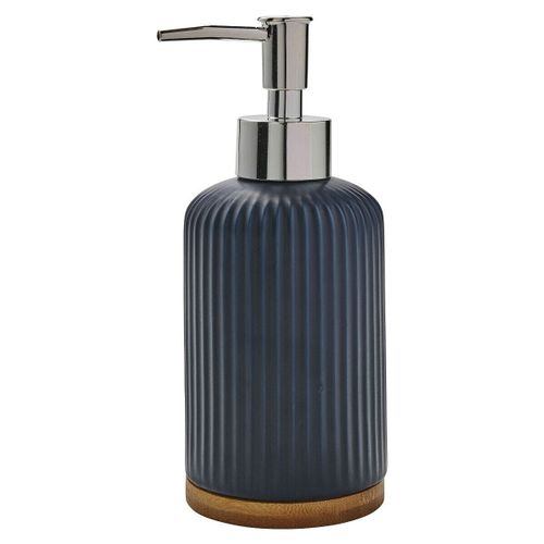 Accessoires beaute Distributeur de savon strié en céramique - Guy Levasseur - Modalova