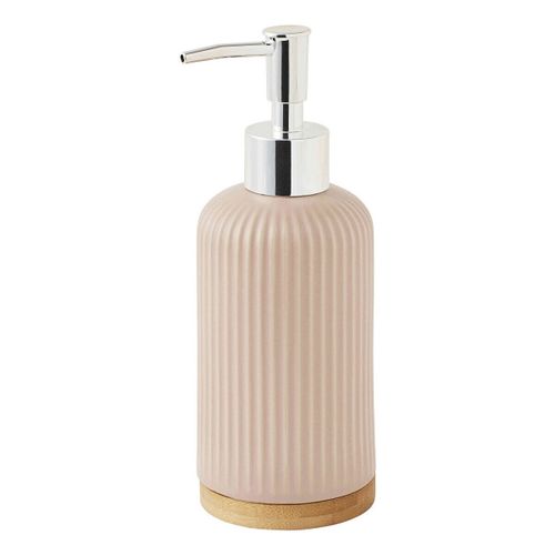 Accessoires beaute Distributeur de savon strié en céramique - Guy Levasseur - Modalova