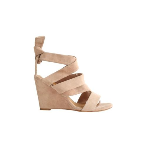 Chaussures escarpins Talons en daim beiges - Bash - Modalova