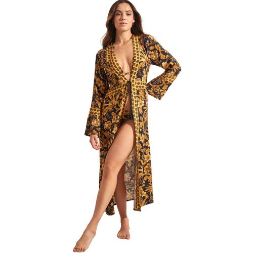 Paréos Kimono long de plage ACANTHUS Mare - Selmark - Modalova