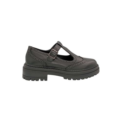 Ballerines Derbies s style Salomés plateforme, Noires - Vera Collection - Modalova