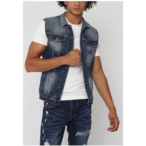 Doudounes Blouson jeans H, Bleu - Kebello - Modalova