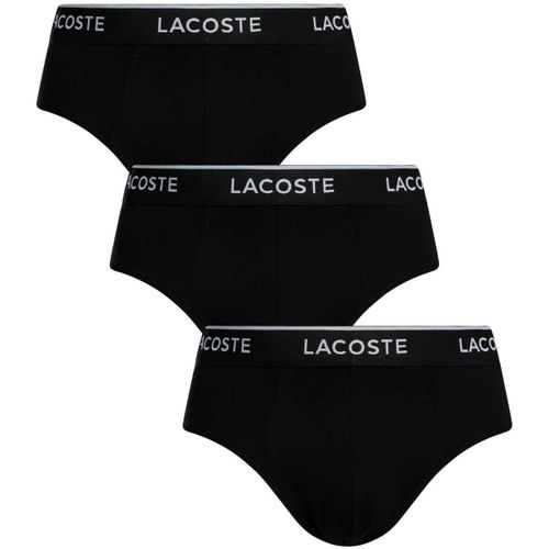 Slips Lot de 3 culottes extensibles en coton - Lacoste - Modalova