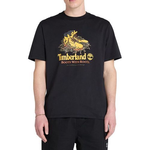 T-shirt Front Boot Graphic - Timberland - Modalova