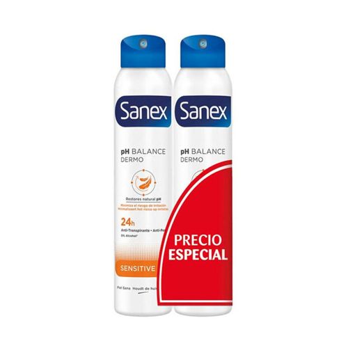 Déodorants Déodorant Spray Duo Dermo Sensitive 2 x 200 ml - Sanex - Modalova