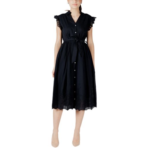 Robe courte Vianglassi V-Neck S/L Midi 14105143 - Vila - Modalova