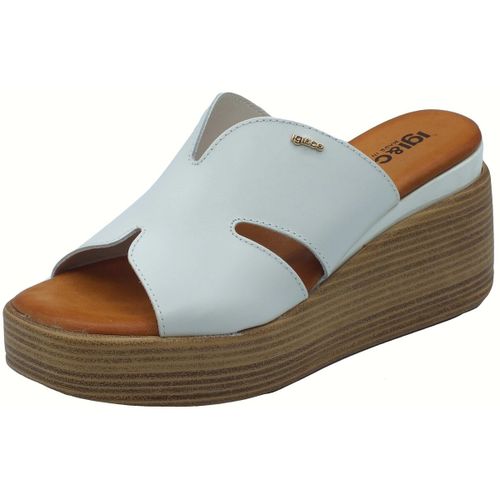 Sandales compensées 7689611 Vitello Oceano - IgI&CO - Modalova