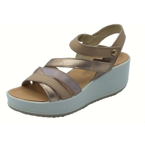 Sandales compensées 7780622 Vitello - Enval - Modalova