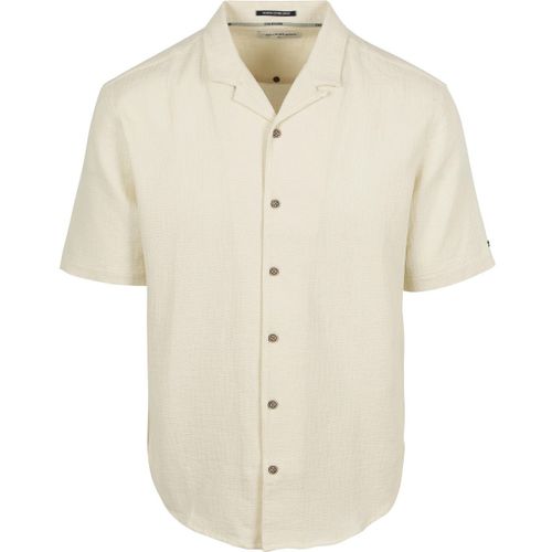 Chemise Manches Courtes Chemise Structure Blanc Cassé - No Excess - Modalova