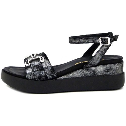 Sandales compensées Sandale, Cuir, Talon compensé -T18029 - Mjus - Modalova