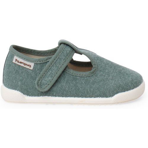 Ballerines Chaussures Salomés Barefoot Toile Canvas À Scratch - Pisamonas - Modalova