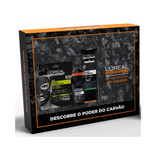 Coffrets de parfums Coffret Carbone Men Expert - Déodorant + Masque Tissu C - L'oréal - Modalova