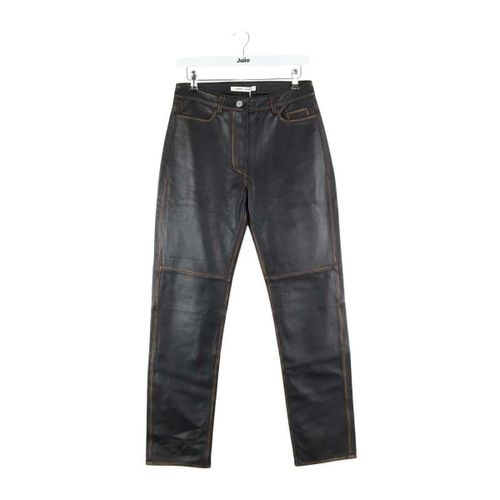 Pantalon Pantalon droit en cuir - SAMSØE SAMSØE - Modalova