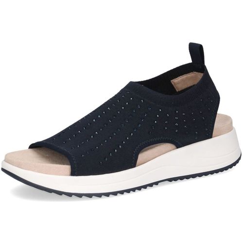 Sandales compensées Chaussure, Sandale Plate, Textile - 28706 - Caprice - Modalova