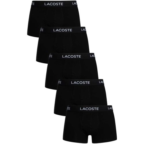 Caleçons Lot de 5 boxers en coton extensible - Lacoste - Modalova