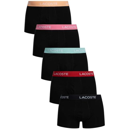 Caleçons Lot de 5 boxers en coton extensible - Lacoste - Modalova