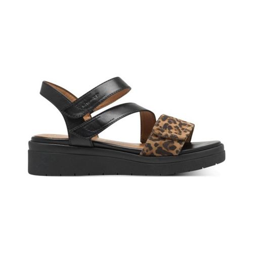 Sandales compensées SANDALE 88705 CUIR NOIR - Tamaris - Modalova