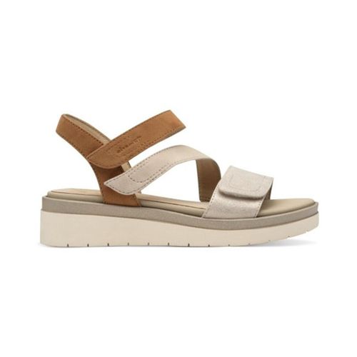 Sandales compensées SANDALE 88705 CUIR BEIGE - Tamaris - Modalova