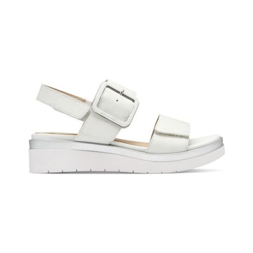 Sandales compensées SANDALE 88706 CUIR BLANC - Tamaris - Modalova