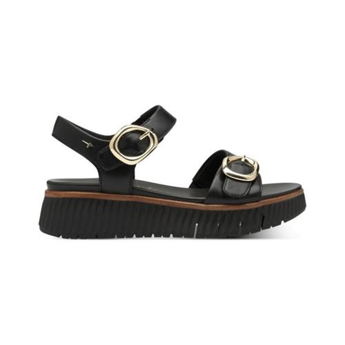 Sandales compensées SANDALE 88721 CUIR NOIR - Tamaris - Modalova