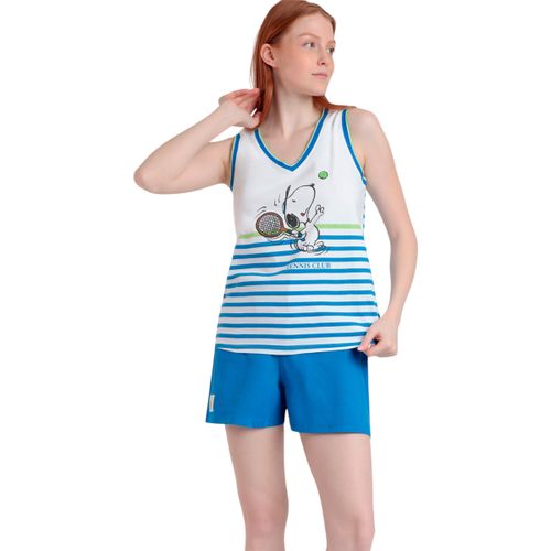 Ensembles de pyjama Pyjama short débardeur Peanuts Tennis Club - Admas - Modalova