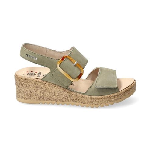 Sandales compensées SANDALE MOVILS DE NASMA NUBUCK KAKI - Mephisto - Modalova