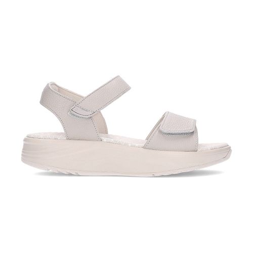Sandales compensées flores light_beige - Joya - Modalova