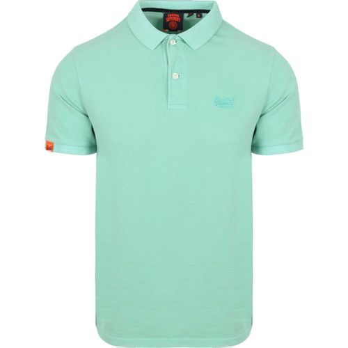 T-shirt Polo Destroyed Vert - Superdry - Modalova