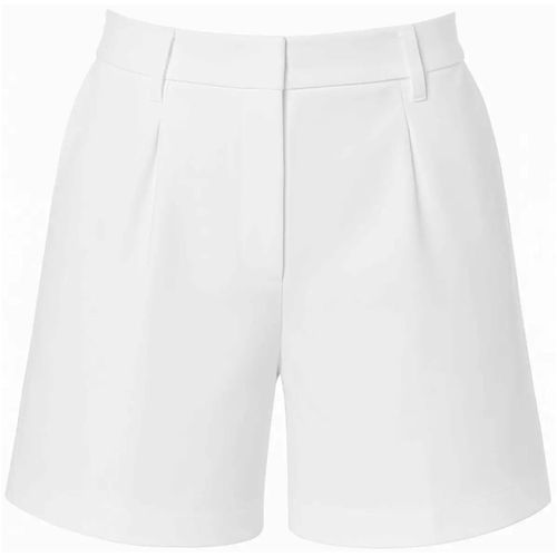 Pantalon bermuda en lin blanc - Artlove - Modalova