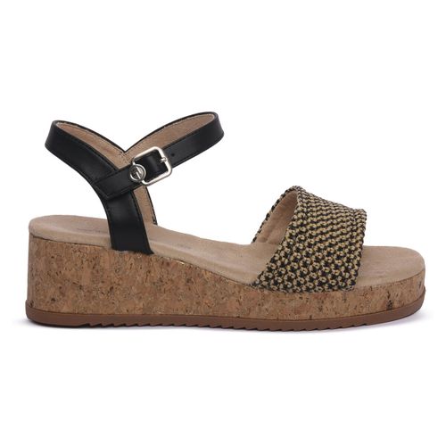 Sandales compensées BLACK - Tom Tailor - Modalova