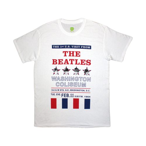 T-shirt Washington Coliseum 64 - The Beatles - Modalova