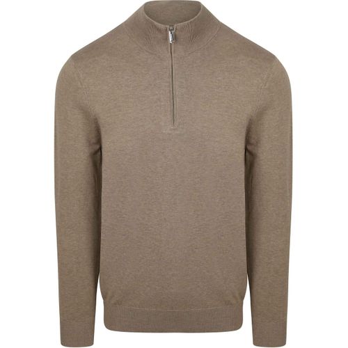Sweatshirts Pullover Demi-Zip Luxury Beige - Profuomo - Modalova